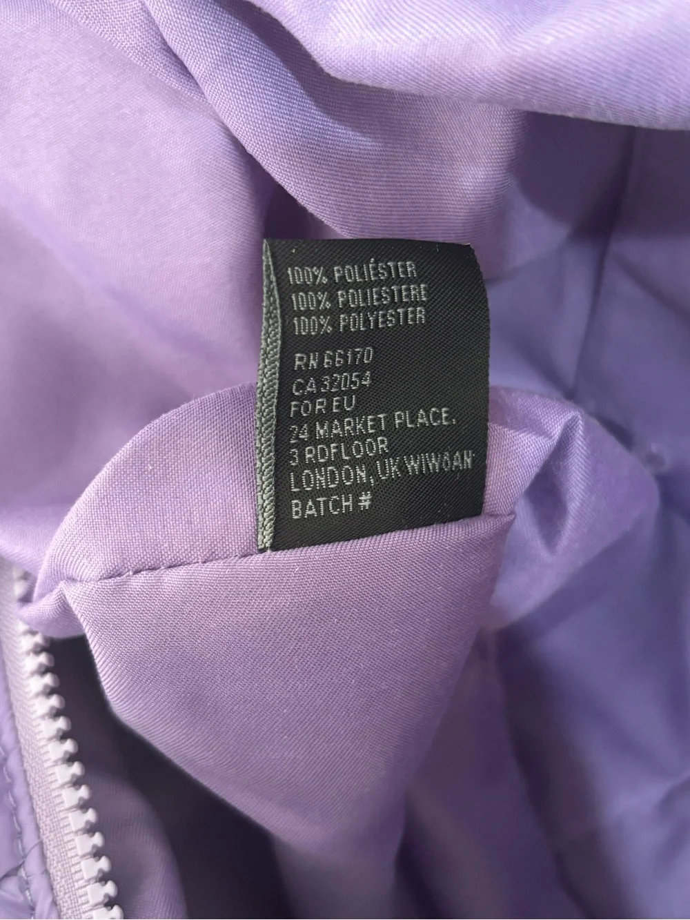 Urban Outfitters Out From Under Caitlin Quilted Crossbody Bag Purple Lilac